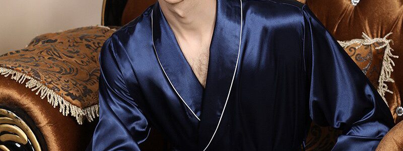 Elegant and timeless, a silk robe is a classic piece that any man can enjoy